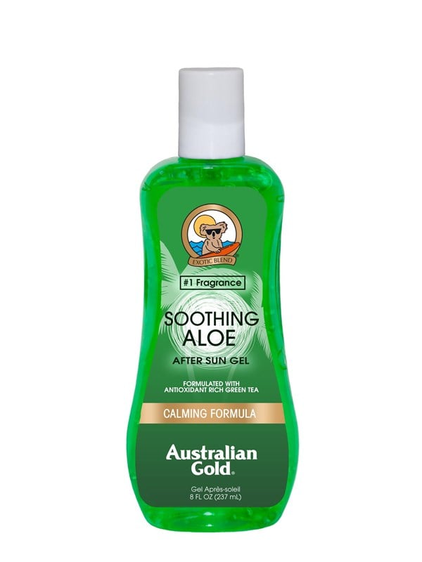 Beroligende Aloe Gel til Solskadet Hud - Frisk Pleje