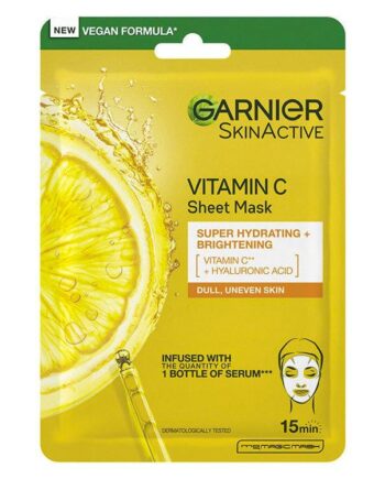 Garnier Skinactive Vitamin C Ansigtsmaske – 2 stk. Glød