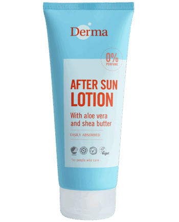 Derma After Sun Lotion 200 ml – Vegansk Pleje til Huden