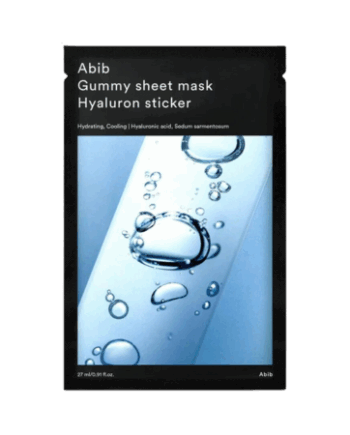 Abib Gummy Sheet Mask med Hyaluron - Intensiv Fugtgivende