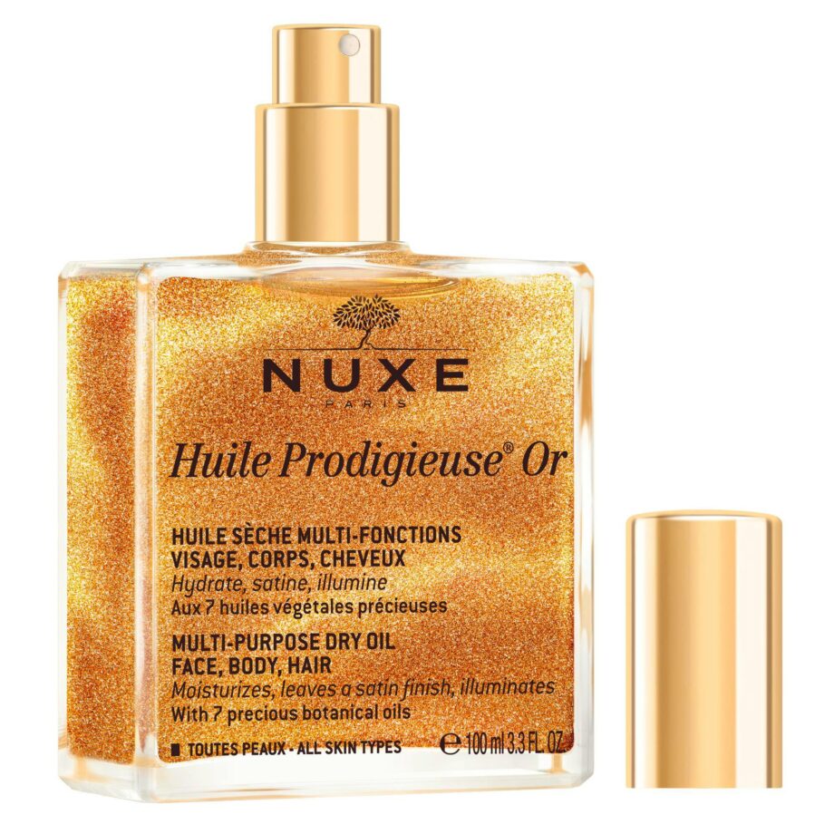 Nuxe Huile Prodigieuse Multi Usage Dry Oil Golden Shimmer 100 - Nuxe Goodcare  - 3264680009778