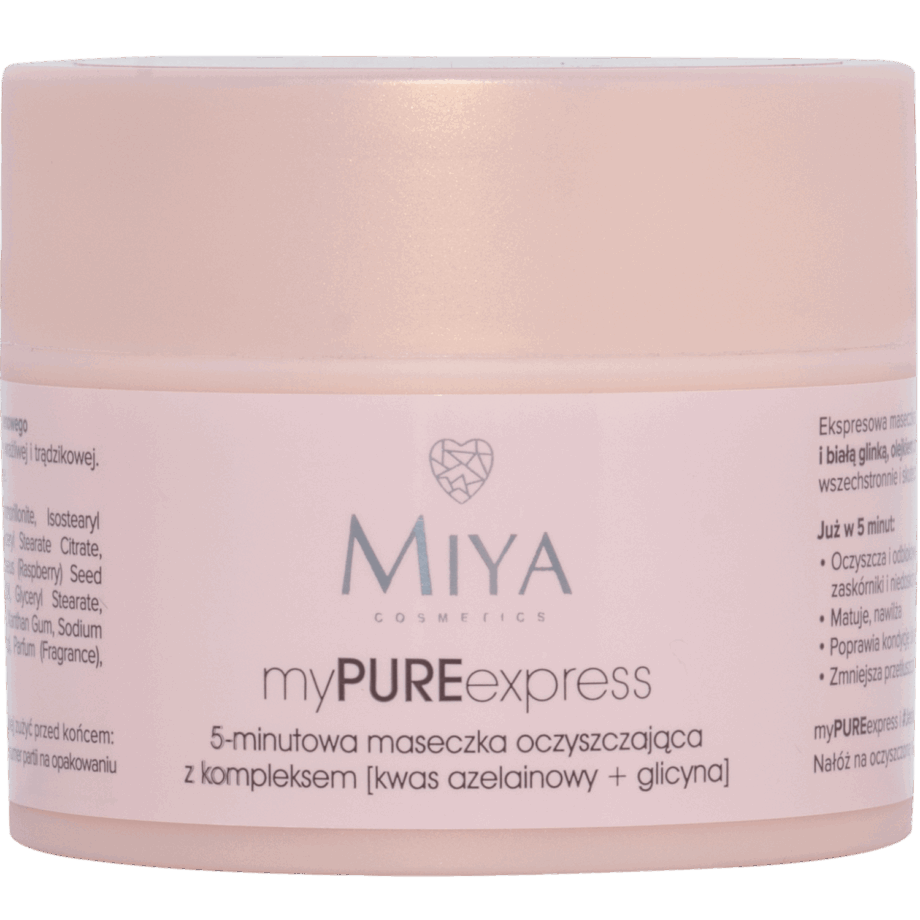 Miya Cosmetics Mypureexpress 5-minutters Rensemaske