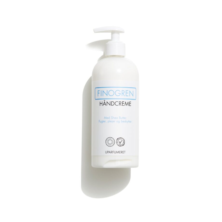 Finogren Håndcreme 400ml - Hurtigabsorberende & Uparfumeret