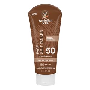 Australian Gold Face Self Tanner Lotion Sunscreen Spf50 - Australian Gold Goodcare  - 054402730683