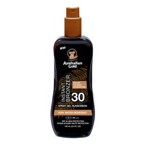 Australian Gold Instant Bronzer Sunscreen Spray Gel Spf30 100 - Australian Gold Goodcare  - 054402730690