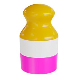 Pink Uniq Solcreme Applikator Stk - Uniq Goodcare  - 5713895045432