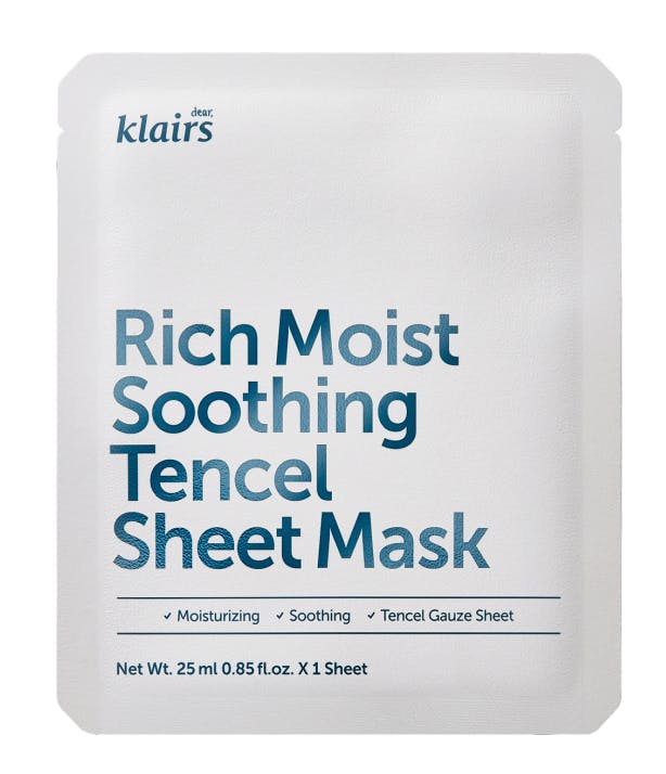Klairs Rich Moist Soothing Tencel Sheet Mask - Klairs Goodcare - 8809572890239