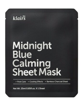 Klairs Midnight Blue Calming Sheet Mask - Klairs Goodcare  - 8809572890222