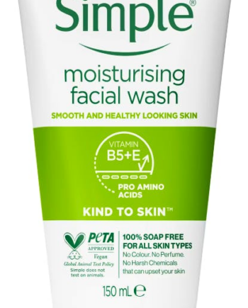 Simple Moisturising Facial Wash 150 - Simple Goodcare  - 5011451103870