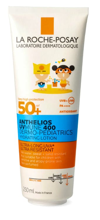 Roche Posay Anthelios Uvmune 400 Kids Hydrating Milk Spf 250 - La Roche-posay Goodcare - 3337875888851