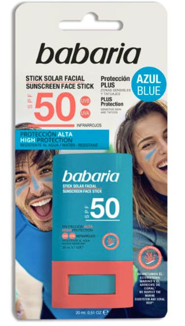 Babaria Blue Facial Sun Stick Spf - Babaria Goodcare - 8410412490146