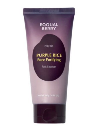 Lilla Eqqualberry Purple Rice Pore Purifying Pack Cleanser 130 - Eqqualberry Goodcare  - 8809875456019