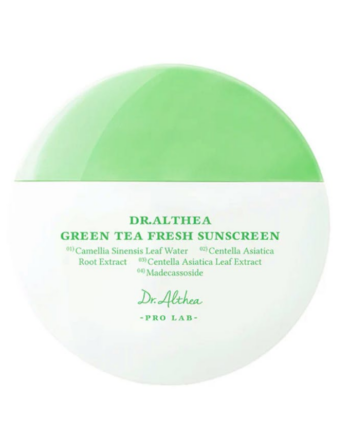 Grøn Althea Green Tea Fresh Sunscreen Spf50 - Dr. Althea Goodcare  - 8809447255835