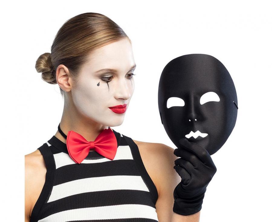 Sort Ansigtsmaske Mime - Godan Goodcare - 8712026001818