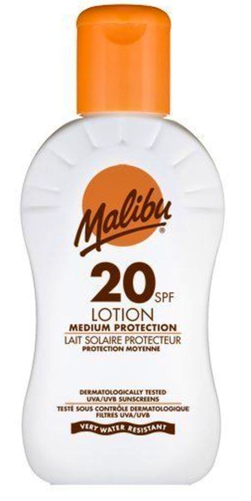 Malibu Sun Lotion Spf20 200 - Malibu Goodcare - 5025135111396