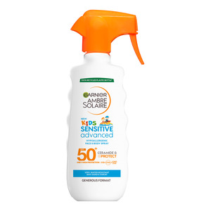 Garnier Ambre Solaire Sensitive Advanced Kids Happy Spray Spf50 270 - Garnier Goodcare - 3600542522915