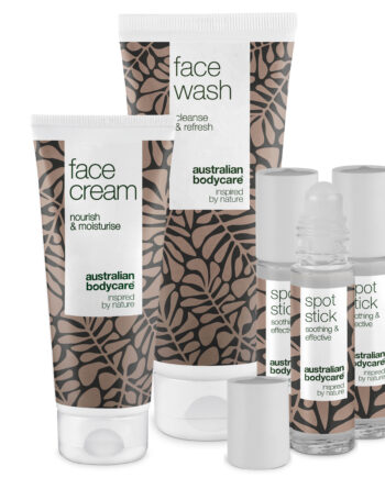 Ansigtsprodukter Til Bumser Uren Hud Stor Ansigtsrens Ansigtscreme & Pak Spot Stick Til Bumser & Fedtet Hud - Goodcare  - 5709455012457