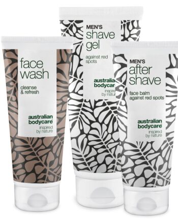 Pak Mod Røde Barberknopper Ansigt Barbering Fri For Knopper Skægpest Indgroede Hår - Goodcare  - 5709455015366