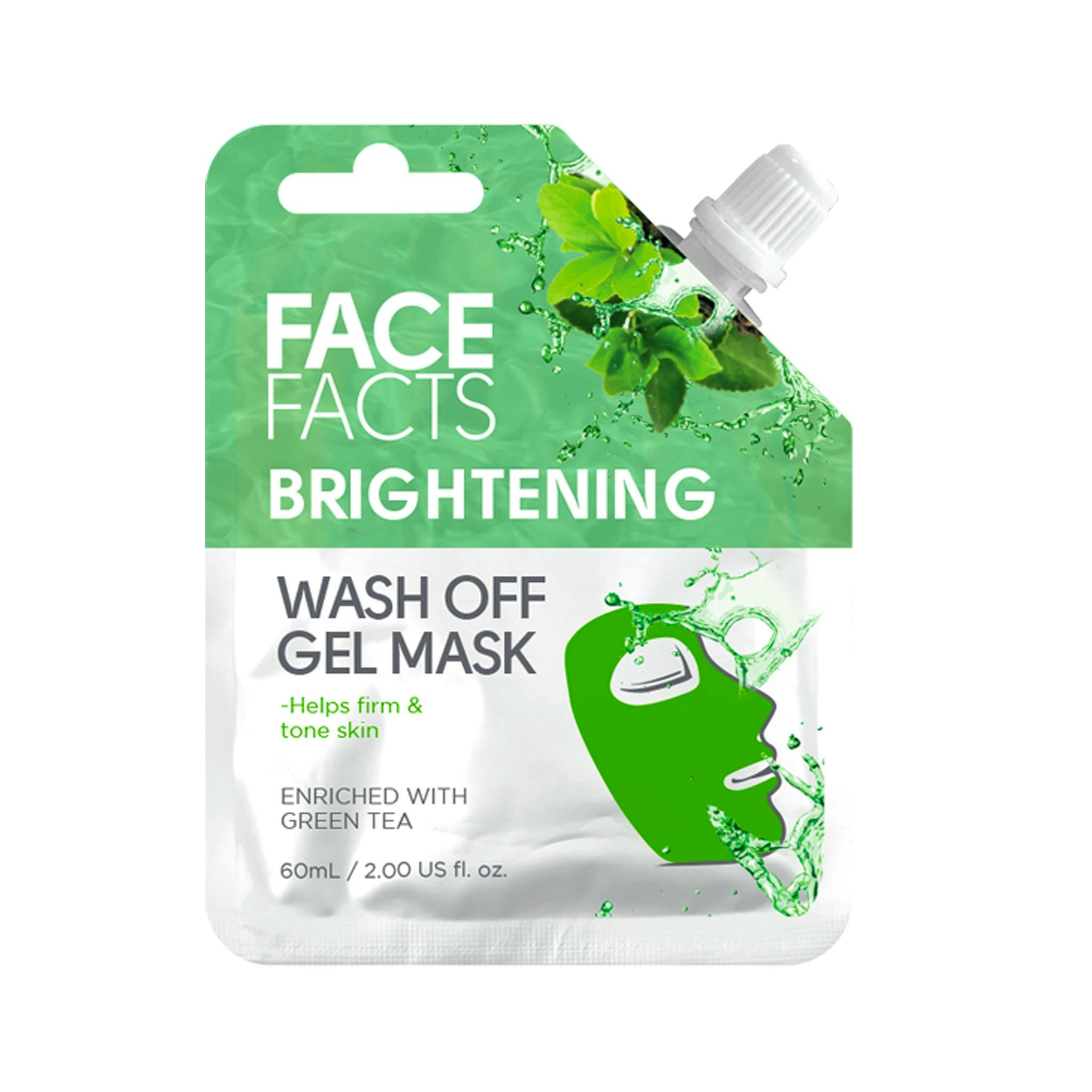 Face Facts Brightening Wash Off Gel Mask - Face Facts Goodcare - 5031413918502