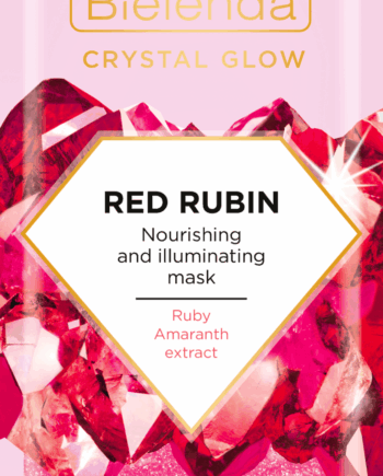 Bielenda Crystal Glow Red Rubin Face Mask - Bielenda Goodcare  - 5902169049201