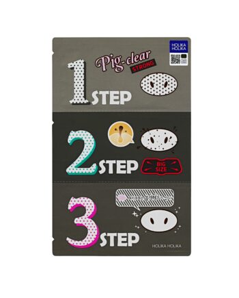 Sort Holika Holika Pig Clear Blackhead Step Kit Strong - Holika Holika Goodcare  - 8806334372132
