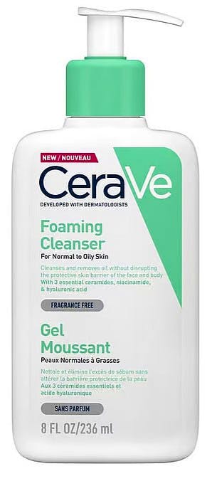 Cerave Foaming Cleanser For Normal Oily Skin 236 - Cerave Goodcare  - 3337875597197