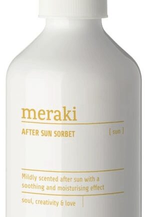 Hvid After Sun Sorbet Meraki Mildly Scented Solpleje 275 - Meraki Goodcare  - 5707644718654