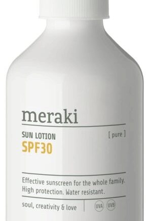 Hvid Solcreme Meraki Pure Spf Parfumefri Svanemærket Vegan Solbeskyttelse - Meraki Goodcare  - 5707644718678
