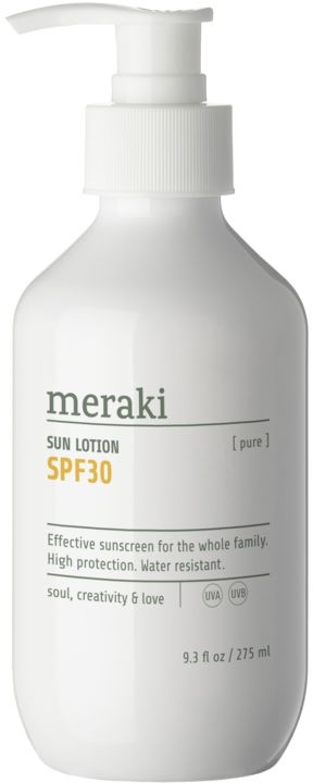 Hvid Solcreme Meraki Pure Spf Parfumefri Svanemærket Vegan Solbeskyttelse - Meraki Goodcare - 5707644718678