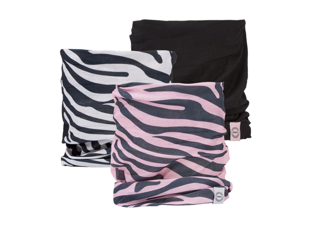 Oxc Halsedisse Stk Pakke Polyester One Size Zebra - Oxc Goodcare - 5030009349089