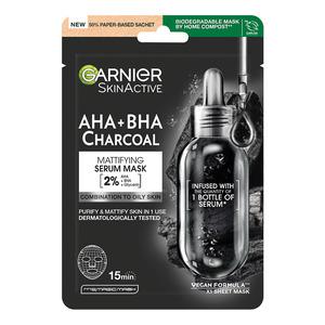 Sort Garnier Skin Active Black Pure Charcoal Tissue Mask - Garnier Goodcare  - 3600542097147