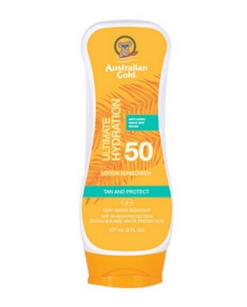 Guld (Gold) Australian Gold Tan & Protect Sun Lotion Spf 237 - Australian Gold Goodcare  - 054402730096