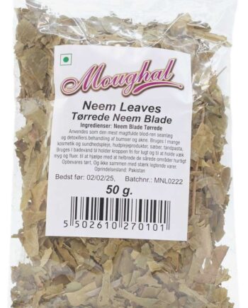 Moughal Tørrede Neem Blade - Goodcare  - 5502610270101