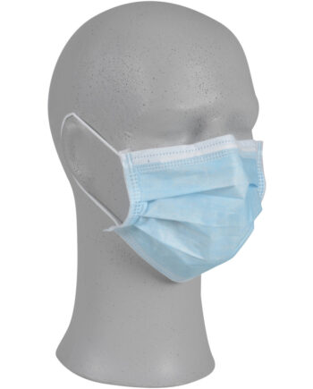 Abena Excellent Mundbind Med øreelastik Blå Lags Type Iir Stk - Abena Goodcare  - 5703538256677